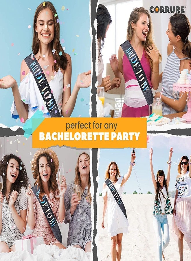 Zeki 'Bride to Be' Sash for Bachelorette Party Hen Party Decorations Supplies Accessories, Wedding Engagement Party Favors Gift (Pink) - Image 4